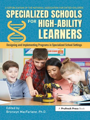 cover image of Specialized Schools for High-Ability Learners